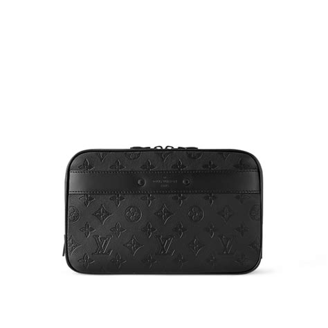 trousse lv homme|Trousse Toilette GM Monogram Shadow Leather .